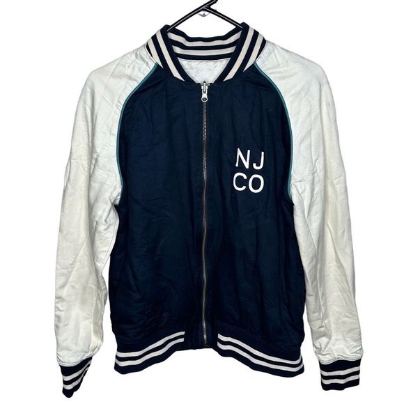 Nudie Jeans Reversible Bomber Full Zip Jacket Medium - Picture 1 of 6